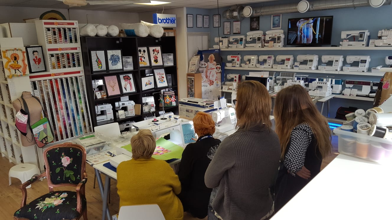 Brother demonstratiedag bij De Textielbeurs