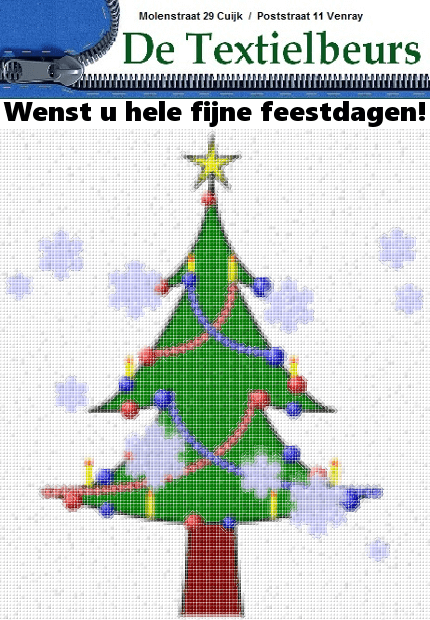 De Textielbeurs wenst u hele fijne feestdagen!