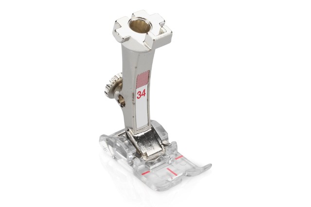 Bernina #34 Terugtransportvoet met transparante zool