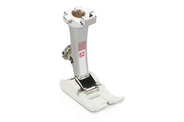 Bernina #52 Zigzagvoet met glijzool voor Bernina 1630