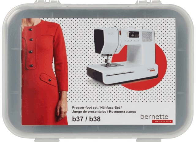 Bernette Quiltvoetenset voor b37/b38