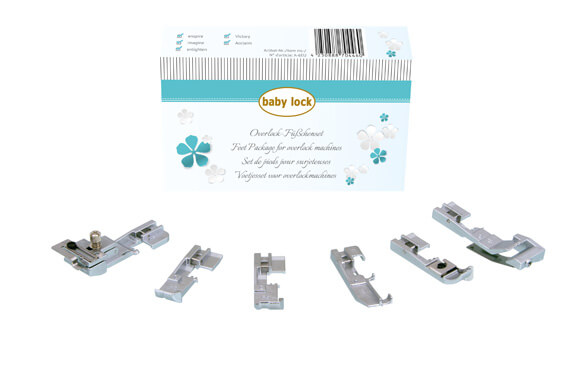Baby Lock Voetenset voor overlockmachines
