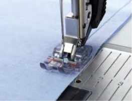 Pfaff Transparante 1/4" Quilt en Patchworkvoet met IDT-Systeem
