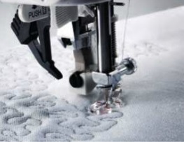 Pfaff Open Naaivoet voor Quilten uit de Vrije Hand (7mm)