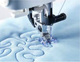 Pfaff Sensormatic Free-Motionvoet met Open Teen