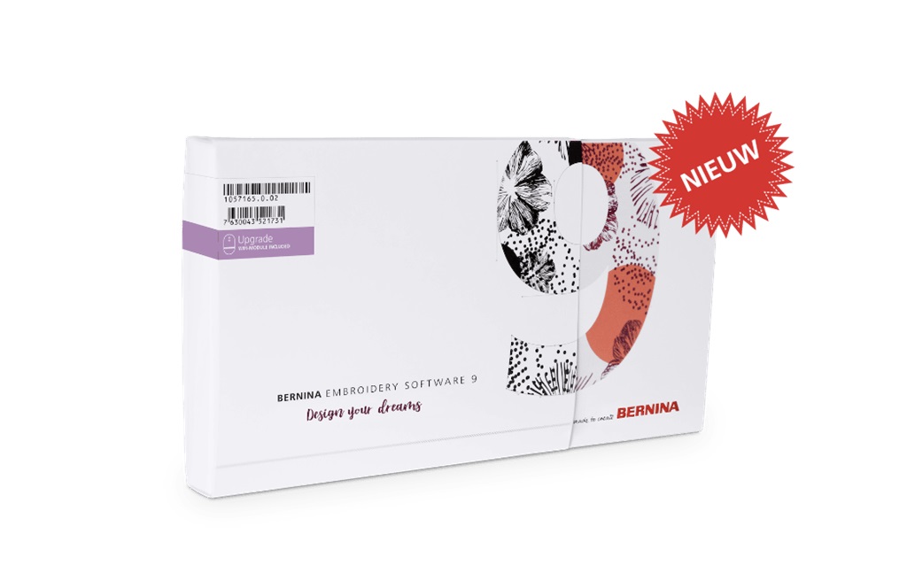 Bernina Borduursoftware V9 Upgrade 